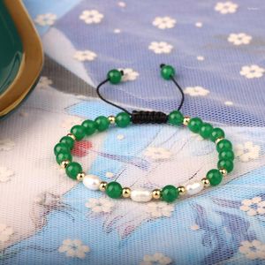 Bracelets porte-bonheur pierres précieuses naturelles perle Bracelet perlé 6mm améthyste vert bleu agate pierre perles luxe femmes bracelet bijoux cadeau