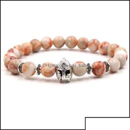Bracelets de charme bracelet en pierre naturelle léopard Bouddha Boule Drop Livraison 2021 Bébé D0y Bijoux DHPK3