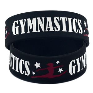 Bedelarmbanden nieuw aankomsten gymnastiek sile voor vrouwen mannen brief sport polsband armband mode sieraden cadeau in bk drop levering dho64