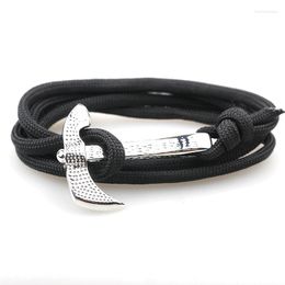 Charm Armbanden NIUYITID Klassieke Bijl Armband Voor Man Sieraden Accessoires Handgemaakte Paracord Paraplu Touw Vrouwen Gift Pulseira