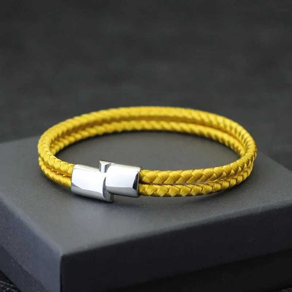 Bracelets de charme Bracelet Bracelet de corde Men Noter Braclet Magentic Camping ACCESSOIRES MALES ACCESSOIRES MALES PULSERA TELA BEAUCOUP CADEU