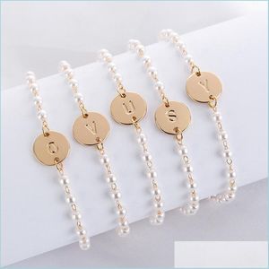 Bracelets de charme bracelet norme en or sier plaquette bracele imitation bricolage pour les femmes bijoux de mode livraison dhgarden dhhal