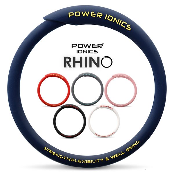 Bracelets porte-bonheur Power Ionics Rhino Hommes Femmes 2000Ions Bracelets de sport imperméables Bracelets Bracelet Équilibre énergétique Corps 230907