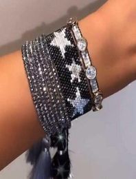 Braceletas Charm Beuth Bead Miyuki Star Pulsera para mujeres Joyas de ojo turco Pulseras Handmme Armband Bileklik3399485