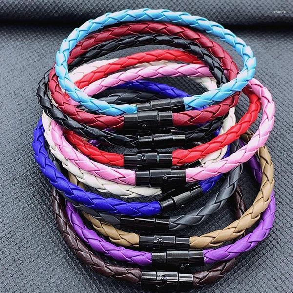 Bracelets de charme bracelet bracelet memme feme chanceux braclet fil rouge attirer mirco couple magentic braslet ring