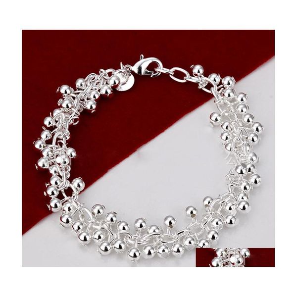 Bracelets de charme Snap Charms Bracelet pour femmes hommes bijoux faits à la main bracelet 925 Ale Infinity Sterling Sier perlé livraison directe Dhexj