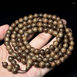 Bracelets porte-bonheur SNQP Chenxiang Main Chaîne Vietnam Huian Authentique Bouddha Perles Bois Yanxin 8mm 108 Pièces