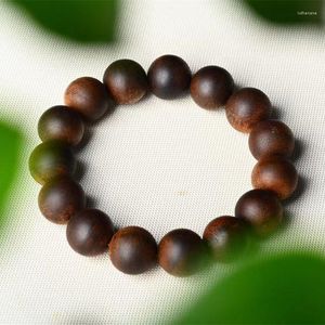 Bracelets porte-bonheur SNQP Vietnam Naturel Fushen Terre rouge Échecs Nan Naufrage Corde à l'eau Perles bouddhistes pour femmes Culturel et d'amusement