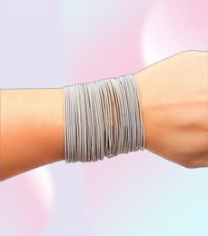 Bracelets de charme bracelet en acier inoxydable Bracelet Guitar String Colorf05656 Drop livraison bijoux DHWMP8129448