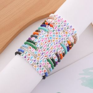 Charm Bracelets Taylor Singer Inspirado Juego de pulseras de la amistad para mujeres Clay Beads Swiftie Fans Summer Boho 230731