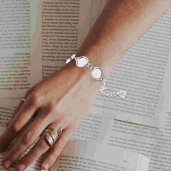 Bracelets de charme Teen Girls Bracelet Accessoires Femme Alliage Poignet Bijoux Miss Femmes