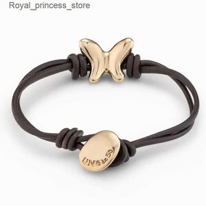 Bracelets à breloques Le nouveau style convient le mieux au petit cadeau de bijoux tendance papillon à la mode et charmant de UNO DE 50 Q240321