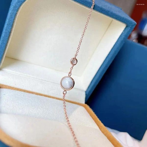 Bracelets de charme Top qualité pur argent bijoux de luxe pour les femmes Malachite rouge Agate pierre précieuse