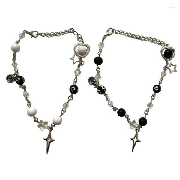 Bracelets de charme Bracelet étoile à cinq branches fait à la main à la mode parure réglable avec des détails délicats bracelets uniques