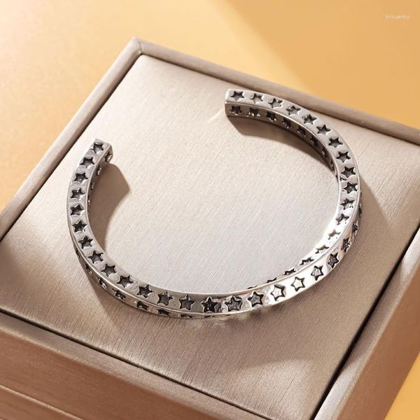 Bracelets de charme Vintage Punk Star pour hommes femmes cadeau de saint valentin taille réglable Hiphop Couple bijoux Sl231