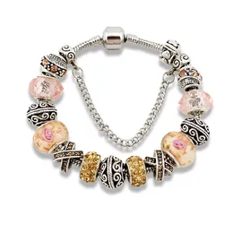 Charm Armbanden VIOVIA Luxe Originele Mode Abalorio 4 Kleuren Pulseras Bedels DIY Kralen Fijne Sieraden Pulseira Hoge kwaliteit