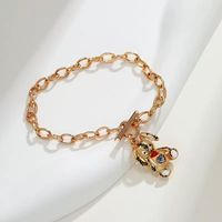 Bracelets de chaîne de mains pour femmes en charme en cristal autrichien pour filles créatrice de mode de mariage bijoux de mariage