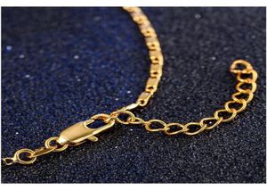Bracelets de charme femmes or argent plaqué porte-clés cheville bracelet de cheville pour dames sexy pieds nus sandale B wmtCNH Luckyhat3494792