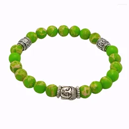 Bracelets charme femme 7 chakra bracelet vert guérison cristaux de guérison yoga yoga reiki prier le bracelet mala bijourie cadeau