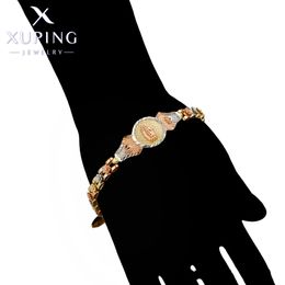 Bedelarmbanden xuping sieraden modemodel Amerikaanse religie -stijl dames handbeelten verjaardagscadeau a00623717 230814