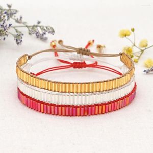 Bracelets de charme YASTYT Boho Miyuki Bijoux 2023 Tube Perles Pulseras Plage Pour Femmes Amis Cadeau Mode Femme Bijoux