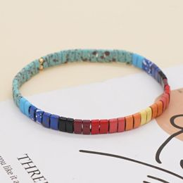 Bedelarmbanden yastyt geëmailleerde kralen pulsera femme hematiet steen tila armband voor vrouwen accesorios sieraden emaille sieraden