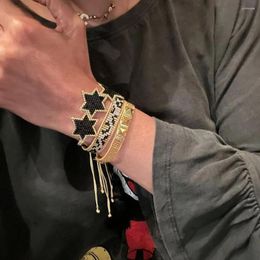Bedelarmbanden YASTYT ster luipaard klinknagel armband sieraden handgemaakte klassieke polsband Miyuki kralen cadeau voor haar kwast sieraden