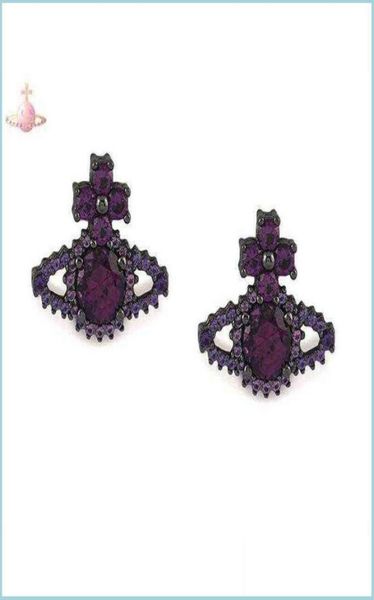 Charm Charm Charmbuy 2021 Black personnalisé Valentina au UK Counter Drop Livraison Boucles d'oreilles de bijoux Dayupshop DH4UJ1531713