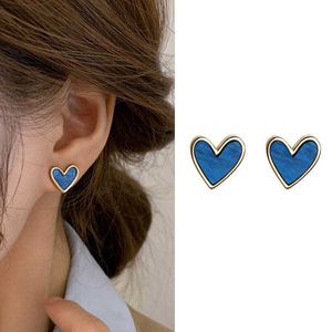 Boucles d'oreilles à breloques Delysia King, bleu, nouveau tempérament, visage rond, slim, à la mode, AA230518, 2021