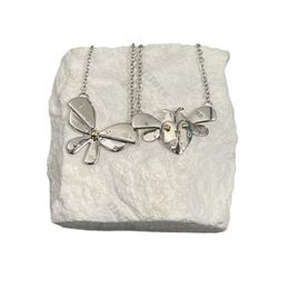 Charm Designer Collection Collier Diamant Papillon Coccinelle Luciole Insecte Pendentif Anniversaire Fête De Mariage avec Boîte