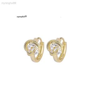 Boucles d'oreilles enseignantes pour femme charmes boucles d'oreilles Classic Fashion incrustée aaa zircon populaire simple polyvalent créatif s3