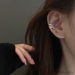Charme Fashion Silver Color Clips de serpent sur les boucles d'oreilles pour femmes Vintage Ear Oret Clip Punk Ear Ear Personalité Accessoires de bijoux Gift
