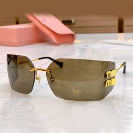 Charme hommes lunettes de créateur blanc jaune en option vintage lunettes sans monture unisexe délicates lunettes de soleil de luxe magnifique nouvelle mode cadeaux de sport hj029 g4