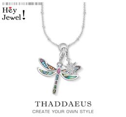 Bedelketting Dragonfly Zon Winter Mode Bohemen Sieraden Europa 925 Sterling Zilver Bijoux Cadeau Voor Vrouwen Meisje 2011241545743