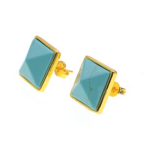 Charm Pyramid Stud Earrings For Women And Girls Daily Dating Parties Conferences Office Fashion Trends Capture Minimalist Designer D Dhiyo