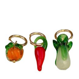 Charme rouge petit piment délicat bijoux de mode boucles d'oreilles en métal pour les femmes cadeau livraison directe