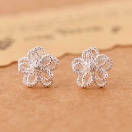 Charm Reeti 925 Sterling Silver Flower Stud oorbellen voor vrouwen Elegante bruiloftsjuwelen Pendientes Mujer Moda 2019 Brincos G230307