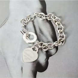 Charm Tiffanyjewelry Bracelets Classic Chain Bracelet Diseño de moda Hand Tiffanyjewelry Ladies 154