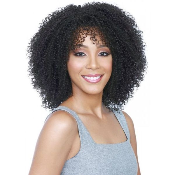 charmantes dames courtes bob afro perruque frisée cheveux brésiliens afro-américain simulation cheveux humains courte bob perruque frisée en stock