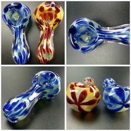 Charmant Mini Verre Coloré Pipe À Fumer Pipe À Main Variété Modèles Faits À La Main Excellent Produit Décorer Belle Couleur Design Unique