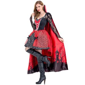 Charmant Koninginnenkostuum voor meisjes - Halloween-kostuum met heksengevoel