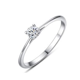Charmante vrouwen Super sprankelende edelsteen trouwring mode luxe merk 3a zirkon s925 zilveren ring vrouwelijk trouwfeest rind high-end sieraden valentijnsdag cadeau
