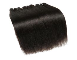 Charmingquee Peruaanse Yaki Straight Menselijk haarbundels Peruaanse Kinky straight virgin menselijk haarverlenging 820 inch Grof Yaki Ha3287446