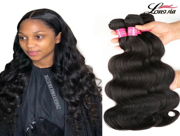 Charmingqueen cheveux brésiliens vierges de vague de corps tissage de cheveux brésiliens paquets 100 cheveux humains 3 et 4 paquets 828 pouces couleur naturelle2329954