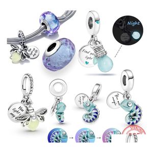 Charms 100 925 Sterling Sier Mignon Animal Pendentif Caméléon Charme Pour Pandora Bracelets Et Colliers Enfants Diy Bijoux Cadeau Drop Deli Dhiuh