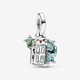 Bedels 100% 925 Sterling Sier Monsters Door Dangle Fit Originele Europese Bedelarmband Mode Bruiloft Verlovingssieraden Drop Deli Dhren