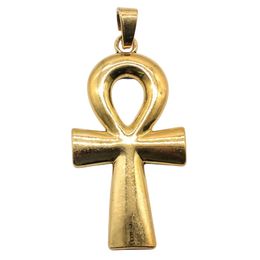 Charms 10 Uds. Colgante de Cruz grande de 80x42mm, colgante de Cruz Ankh, colgante de Cruz grande Ankh para fabricación de collares