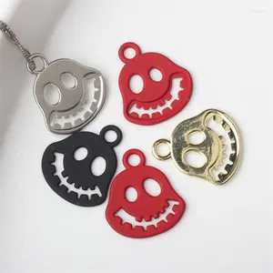 Charms 10 stks Grappig Gezicht Holle Halloween Voor DIY Ketting Oorbellen Armband Sieraden Accessoires Bevindingen