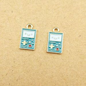 Charms 10pcs/Lot Game Maching Email Mode Sieraden Earring Diy Making Gold Color 14 8mmcharms