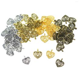 Charms 120 stuks harthangers voor sieraden maken accessoire gemengde kleur